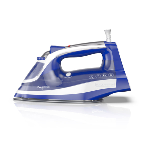 BLACK+DECKER IR03V Easy Steam Compact Iron, Blue