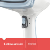 Advanced Handheld Steamer, Blue/White