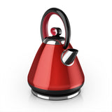 1.7L Stainless Steel Electric Cordless Kettle, Red