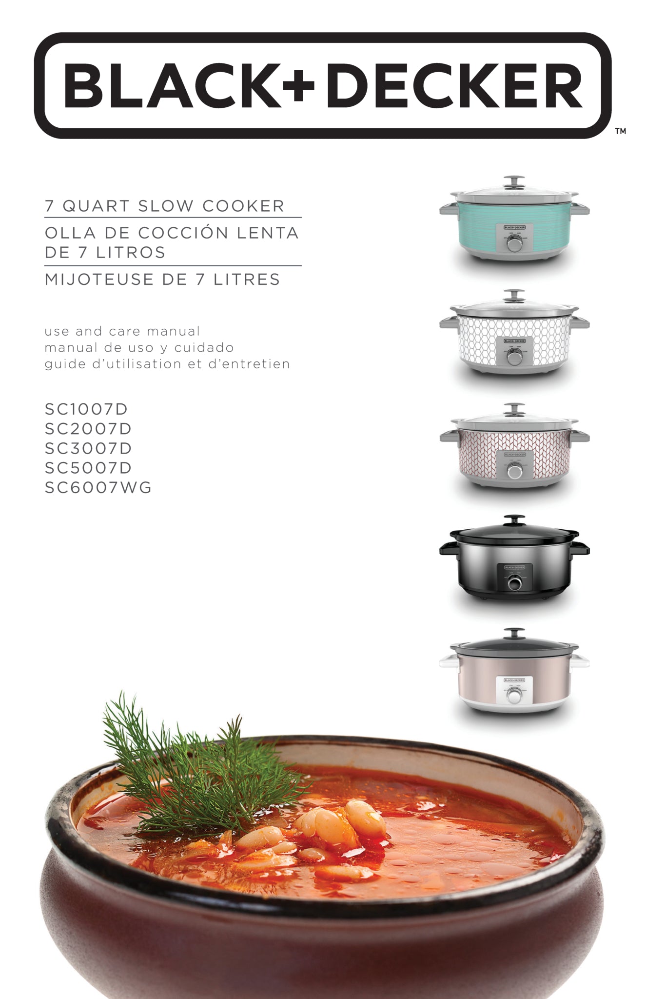 7-Quart Slow Cooker-Geometric