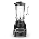 Countertop Blender with 5-Cup Glass Jar, Black