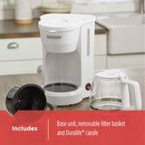 5-Cup* Switch Coffee Maker, White