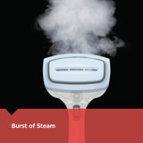 Advanced Handheld Steamer, Blue/White