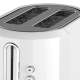 2-Slice Extra-Wide Slot Toaster, White